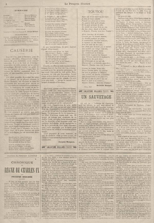 
						Affichage en mode lecture de la page
					