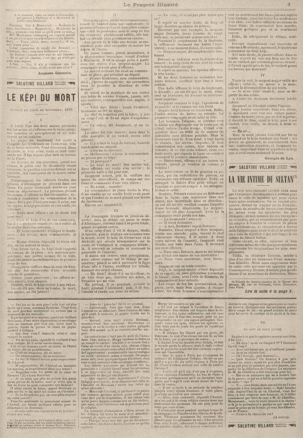 
						Affichage en mode lecture de la page
					