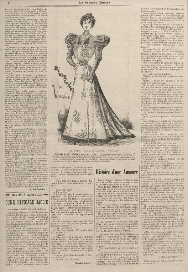 
						Affichage en mode lecture de la page
					