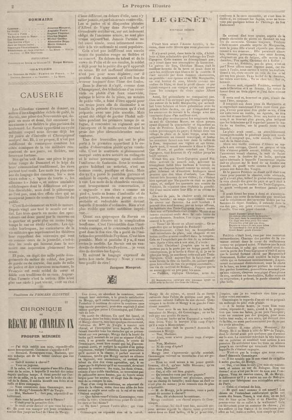 
						Affichage en mode lecture de la page
					