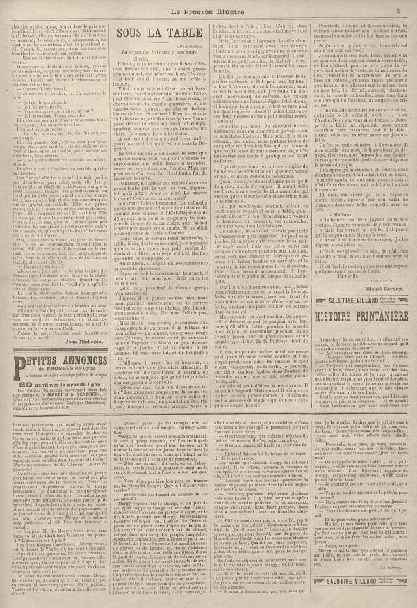 
						Affichage en mode lecture de la page
					