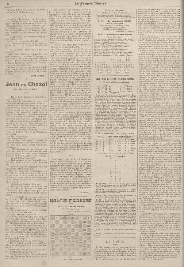 
						Affichage en mode lecture de la page
					