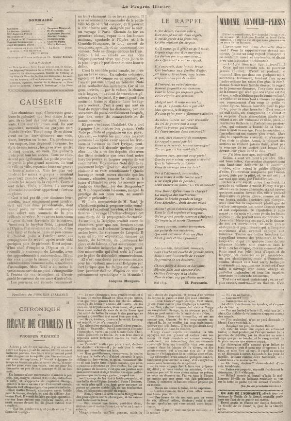 
						Affichage en mode lecture de la page
					