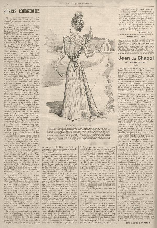 
						Affichage en mode lecture de la page
					