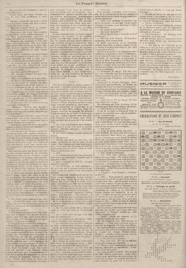 
						Affichage en mode lecture de la page
					