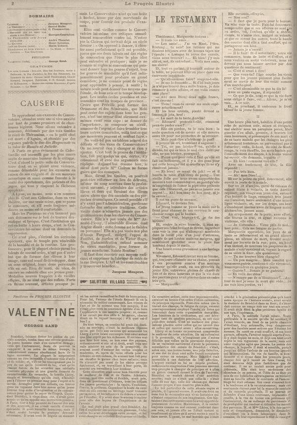 
						Affichage en mode lecture de la page
					