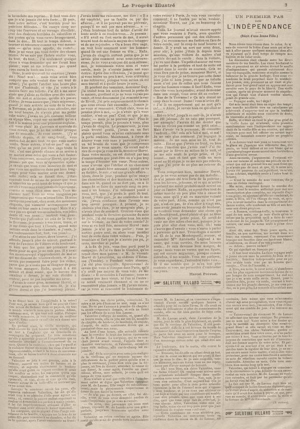 
						Affichage en mode lecture de la page
					