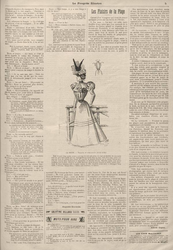 
						Affichage en mode lecture de la page
					