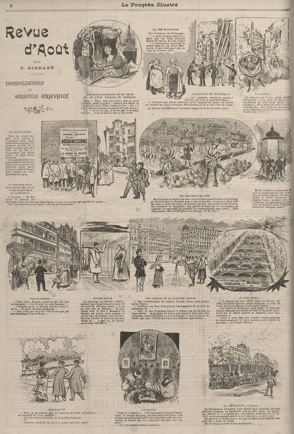 
						Affichage en mode lecture de la page
					