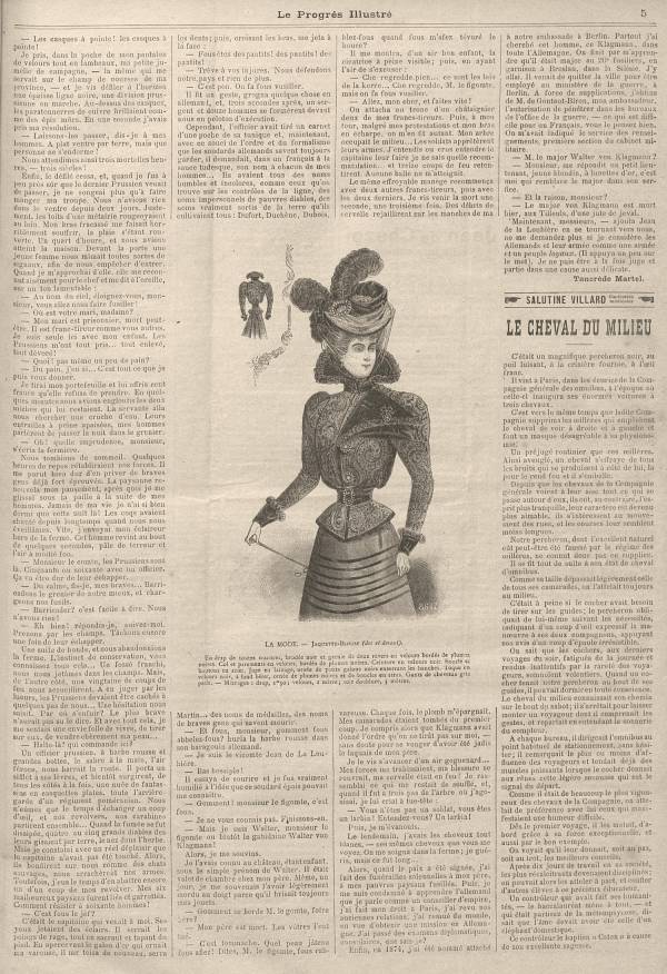 
						Affichage en mode lecture de la page
					