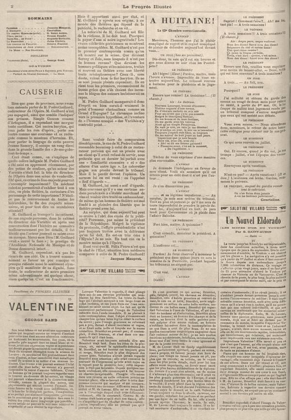 
						Affichage en mode lecture de la page
					