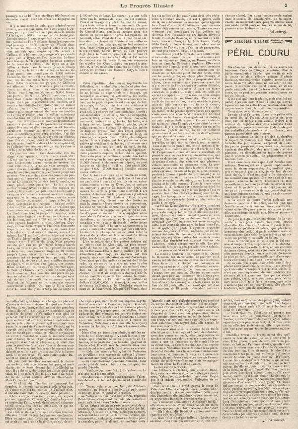 
						Affichage en mode lecture de la page
					