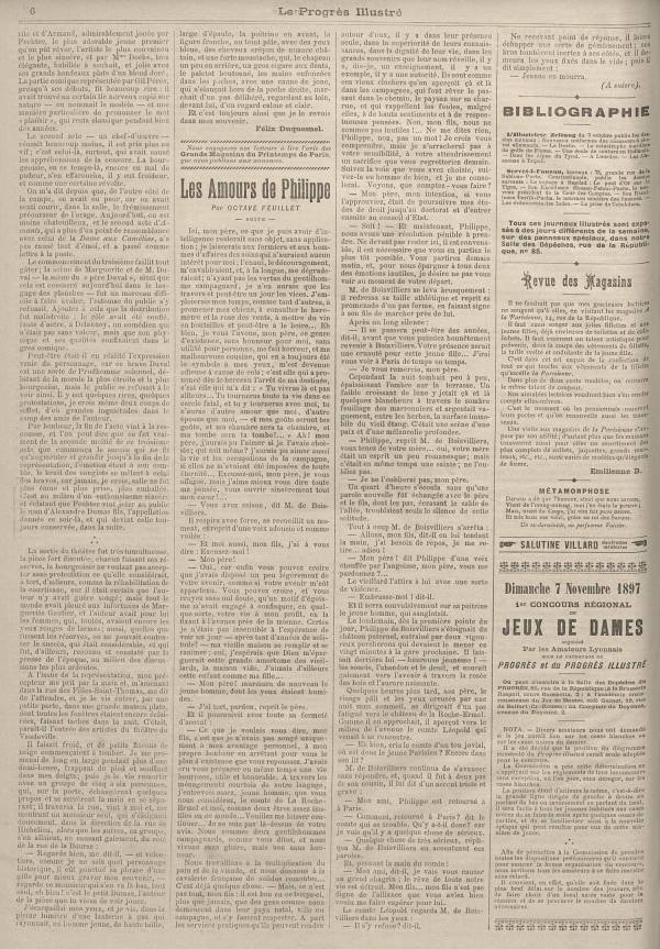 
						Affichage en mode lecture de la page
					