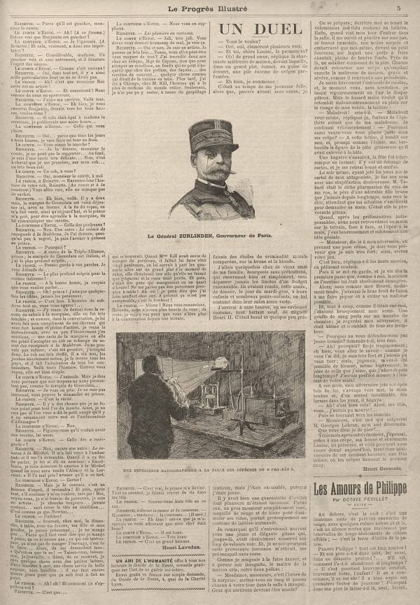 
						Affichage en mode lecture de la page
					