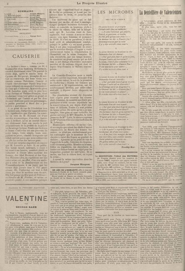 
						Affichage en mode lecture de la page
					