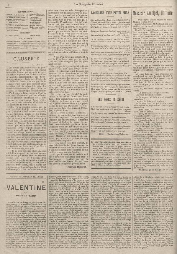 
						Affichage en mode lecture de la page
					