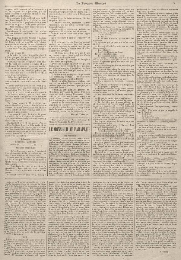 
						Affichage en mode lecture de la page
					