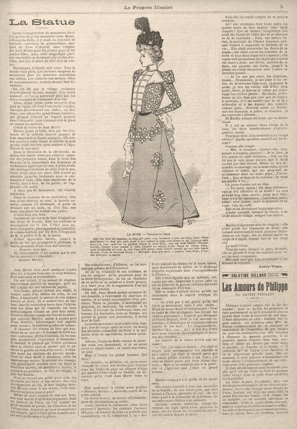 
						Affichage en mode lecture de la page
					