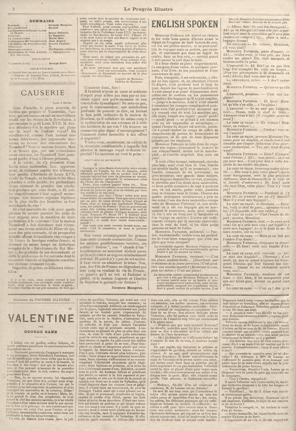 
						Affichage en mode lecture de la page
					