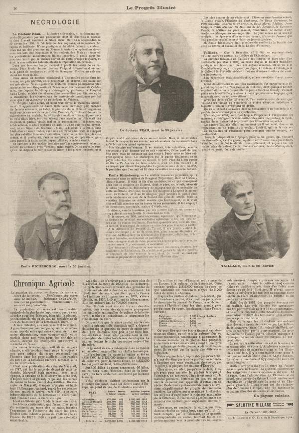 
						Affichage en mode lecture de la page
					