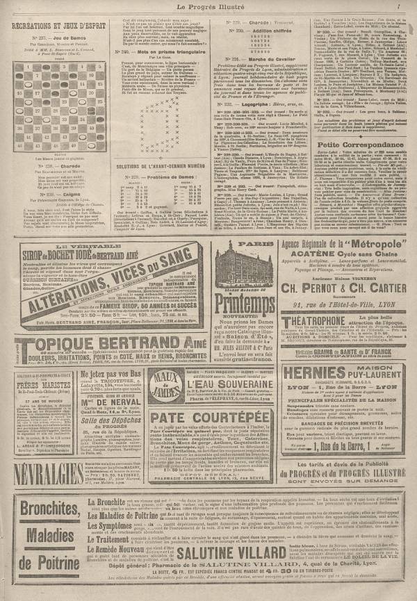 
						Affichage en mode lecture de la page
					