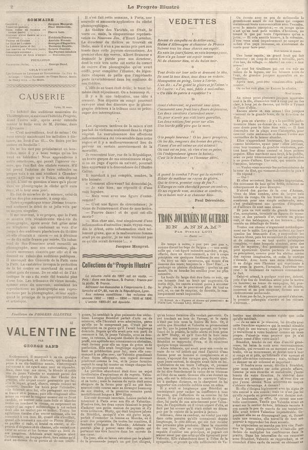 
						Affichage en mode lecture de la page
					