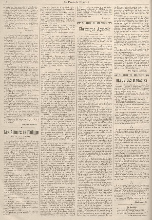 
						Affichage en mode lecture de la page
					