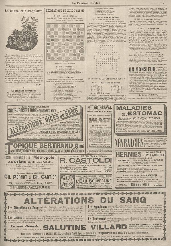 
						Affichage en mode lecture de la page
					