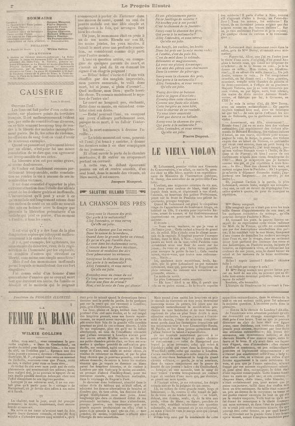 
						Affichage en mode lecture de la page
					