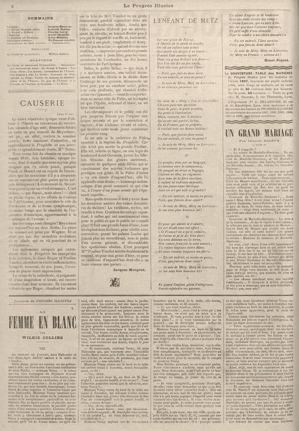 
						Affichage en mode lecture de la page
					