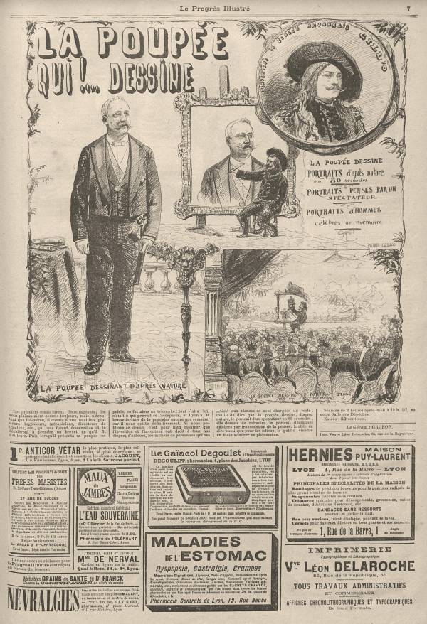 
						Affichage en mode lecture de la page
					