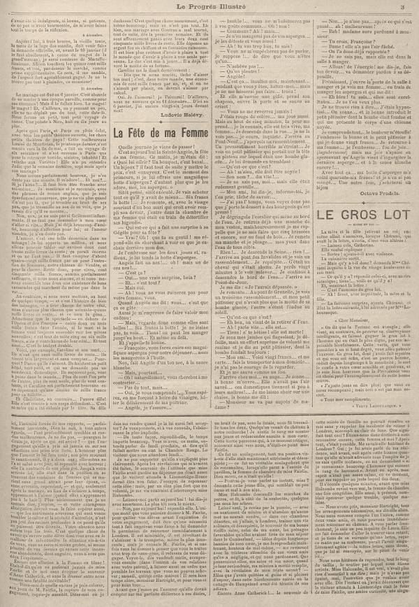 
						Affichage en mode lecture de la page
					