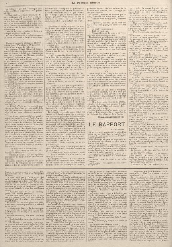 
						Affichage en mode lecture de la page
					