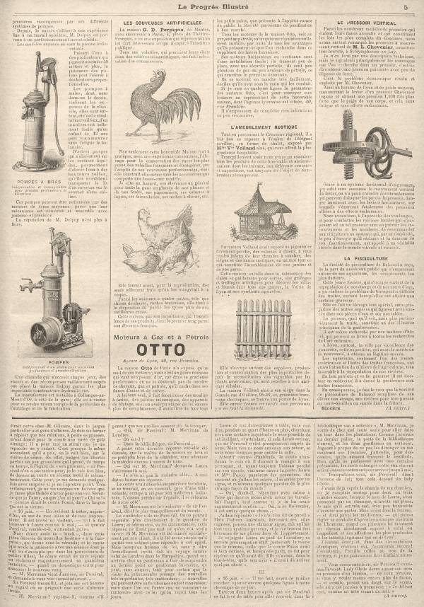 
						Affichage en mode lecture de la page
					