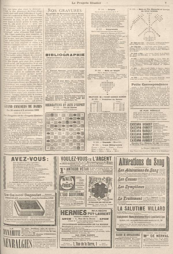 
						Affichage en mode lecture de la page
					