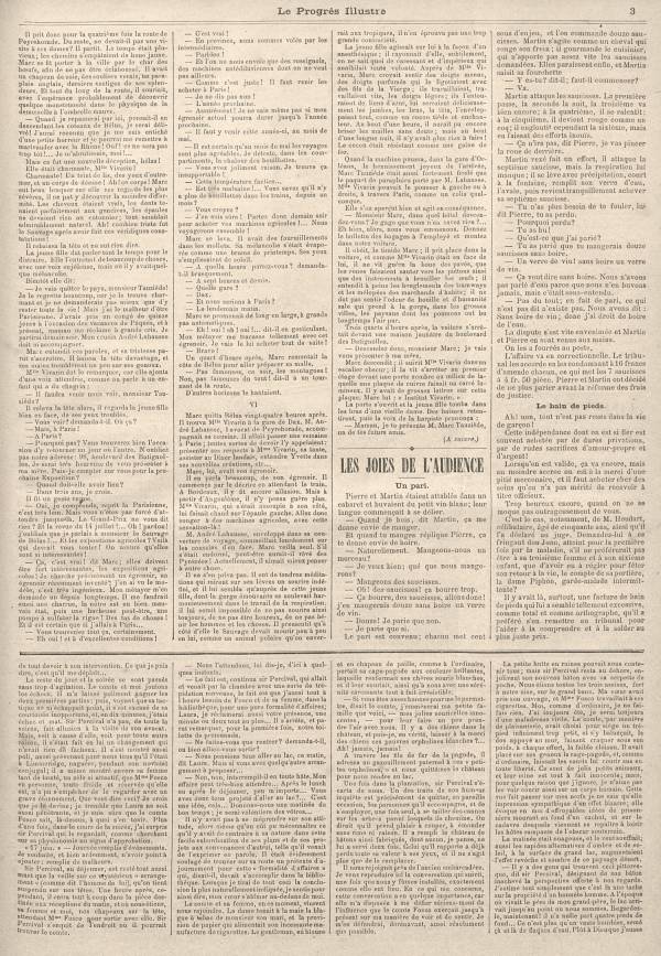 
						Affichage en mode lecture de la page
					