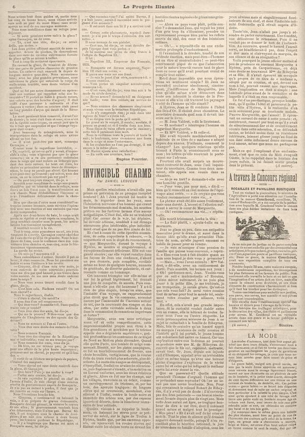 
						Affichage en mode lecture de la page
					