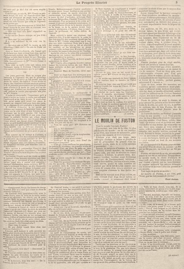 
						Affichage en mode lecture de la page
					