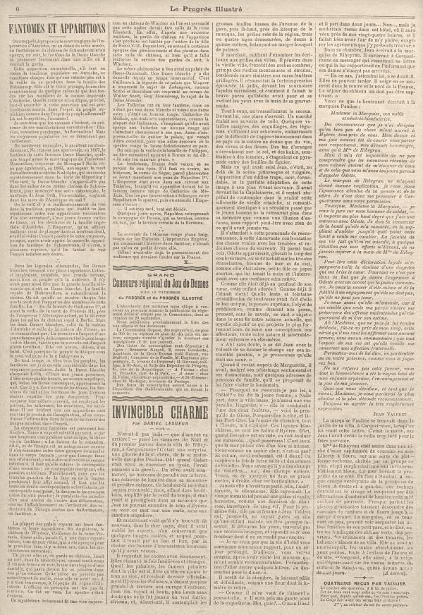 
						Affichage en mode lecture de la page
					