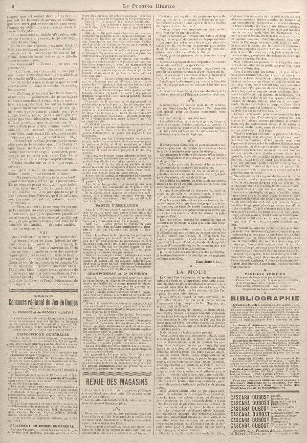 
						Affichage en mode lecture de la page
					