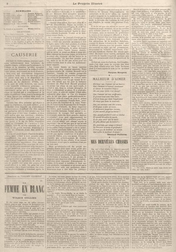 
						Affichage en mode lecture de la page
					