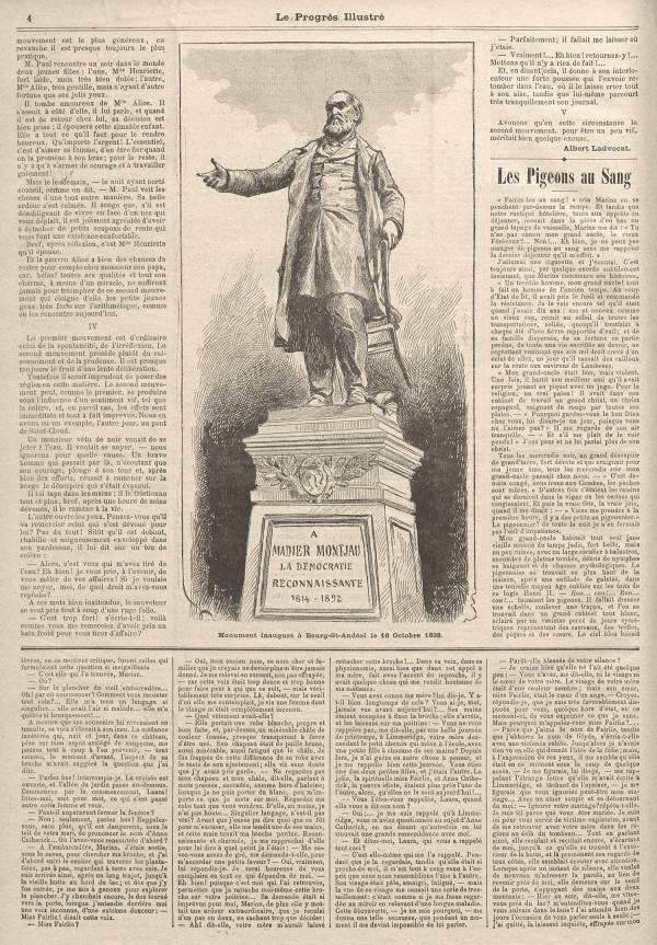 
						Affichage en mode lecture de la page
					