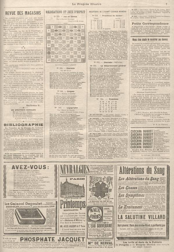 
						Affichage en mode lecture de la page
					