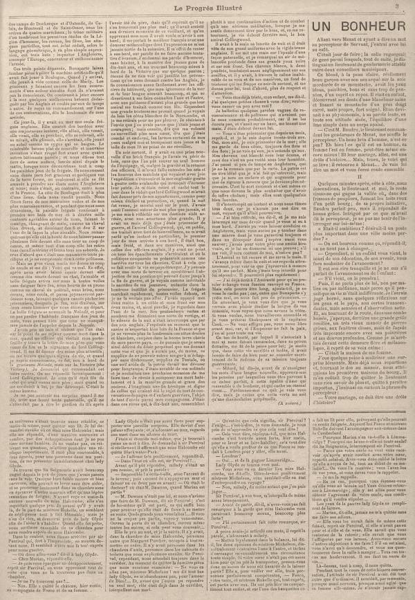 
						Affichage en mode lecture de la page
					