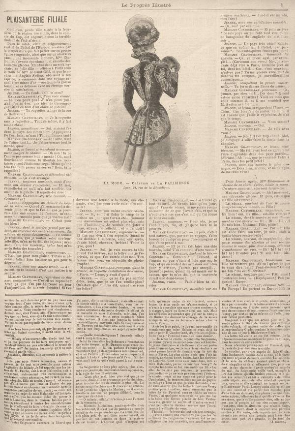 
						Affichage en mode lecture de la page
					