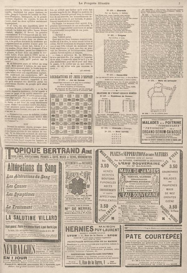 
						Affichage en mode lecture de la page
					