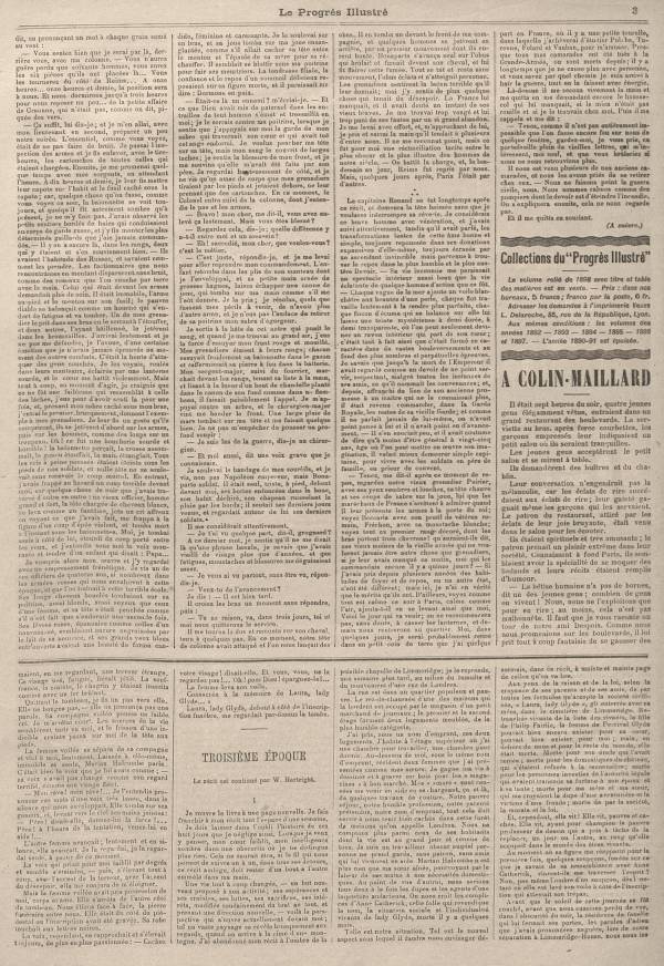 
						Affichage en mode lecture de la page
					