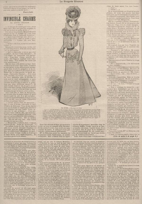 
						Affichage en mode lecture de la page
					