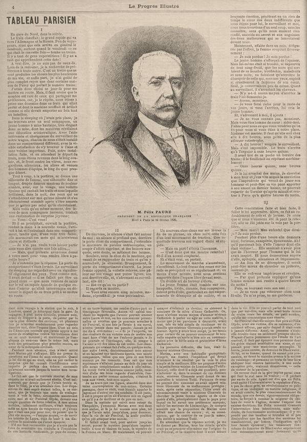 
						Affichage en mode lecture de la page
					