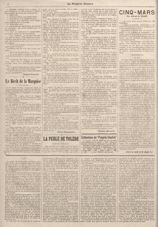 
						Affichage en mode lecture de la page
					